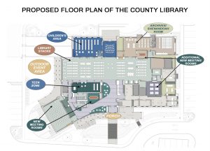 Shenandoah County Library Expansion Proposed Floor Plan